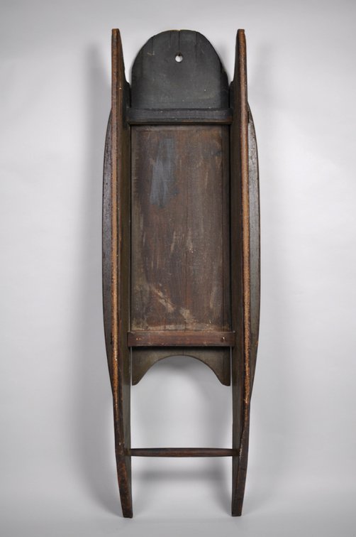 American Folk Art Coasting Sled