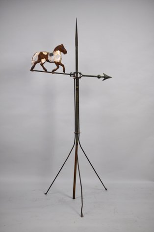 Kretzer No. 125D Horse Lightning Rod Vane