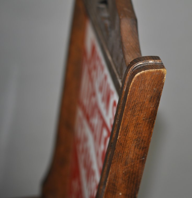 Vintage Watson's Matchless Cleanser Advertising Chair