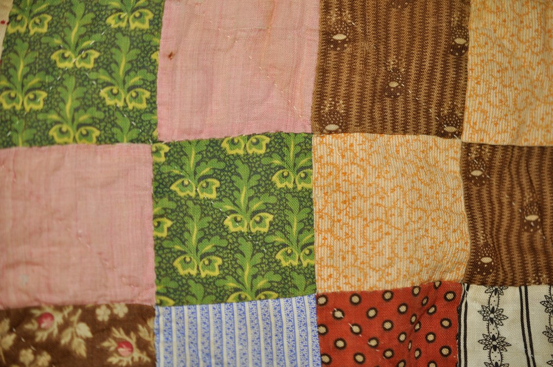 Kewpie Doll , Victorian Doll Trunk, & Handmade Doll Quilt