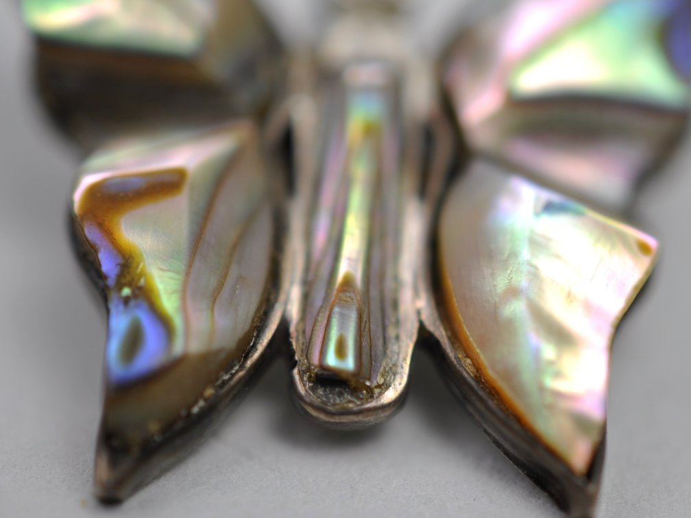 Sterling Silver Mexico Art Deco Pendant Ring, photo 11 of 13