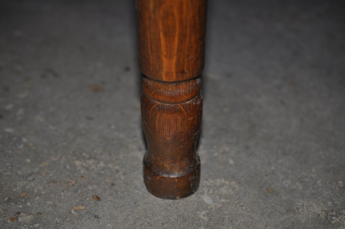 Primitive Wooden Farmhouse Dining Table