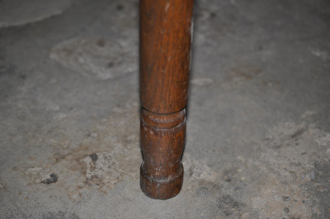 Primitive Wooden Farmhouse Dining Table, photo 21 of 24