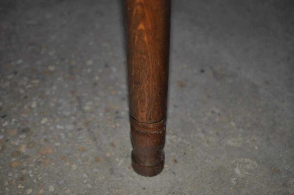 Primitive Wooden Farmhouse Dining Table, photo 15 of 24