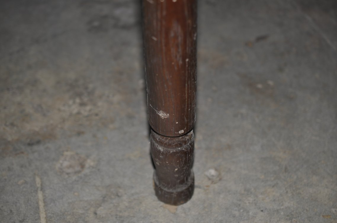 Primitive Wooden Farmhouse Dining Table, photo 17 of 24