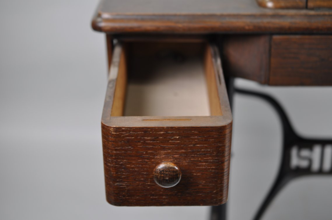 Singer No. 66 Treadle Sewing Machine & Cabinet, photo 8 of 42