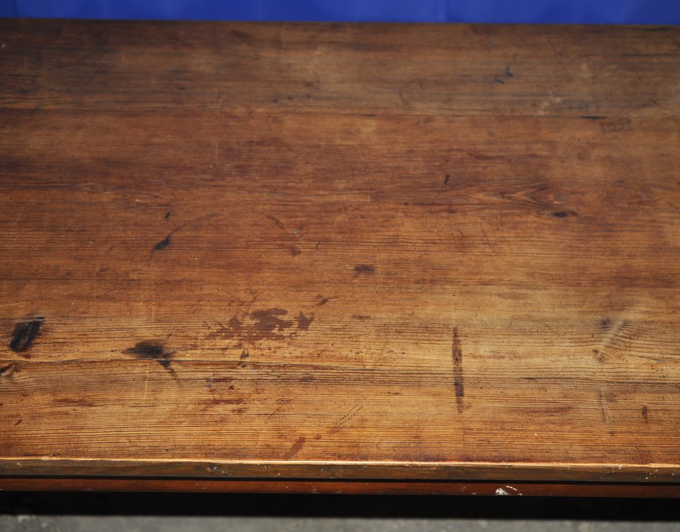 Primitive Wooden Farmhouse Dining Table