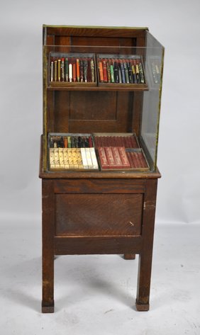 Attributed Aikin Lambert Display w Pens/Boxes