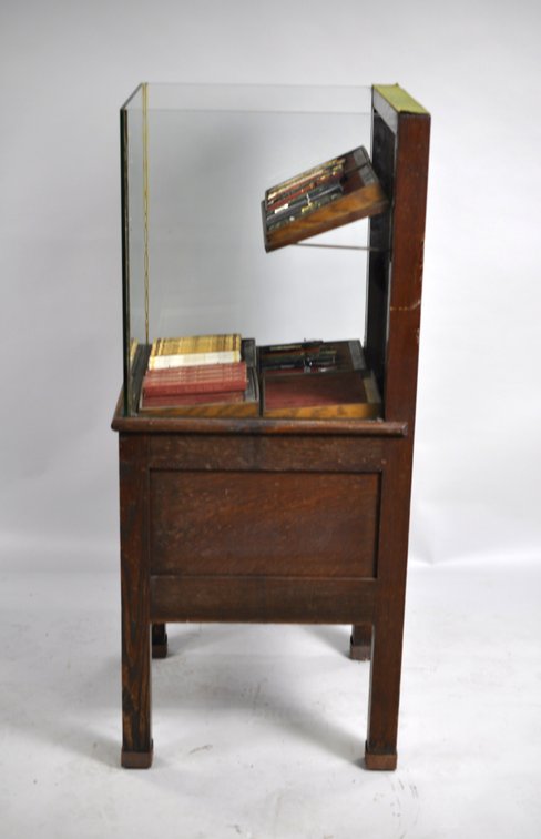 Attributed Aikin Lambert Display w Pens/Boxes, photo 8 of 17