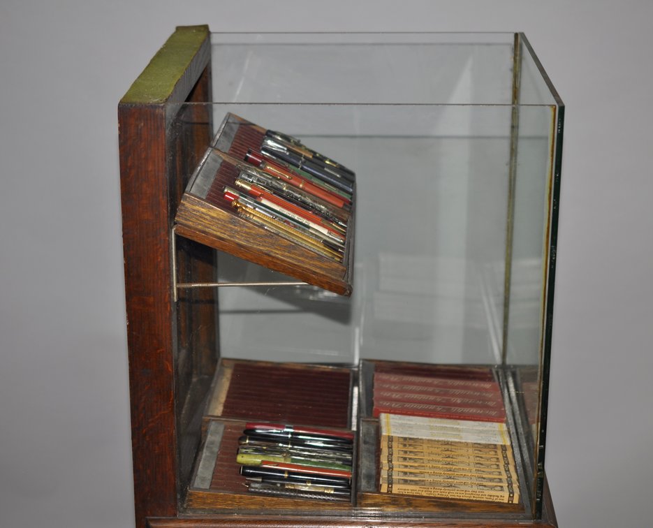 Attributed Aikin Lambert Display w Pens/Boxes, photo 12 of 17