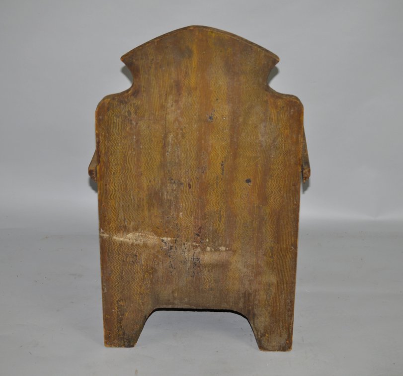 Primitive Wooden Bedside Commode, photo 10 of 12