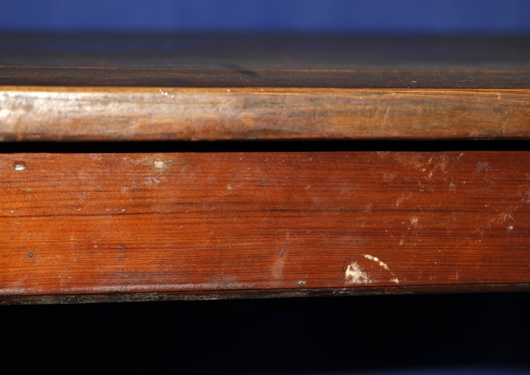 Primitive Wooden Farmhouse Dining Table, photo 18 of 24