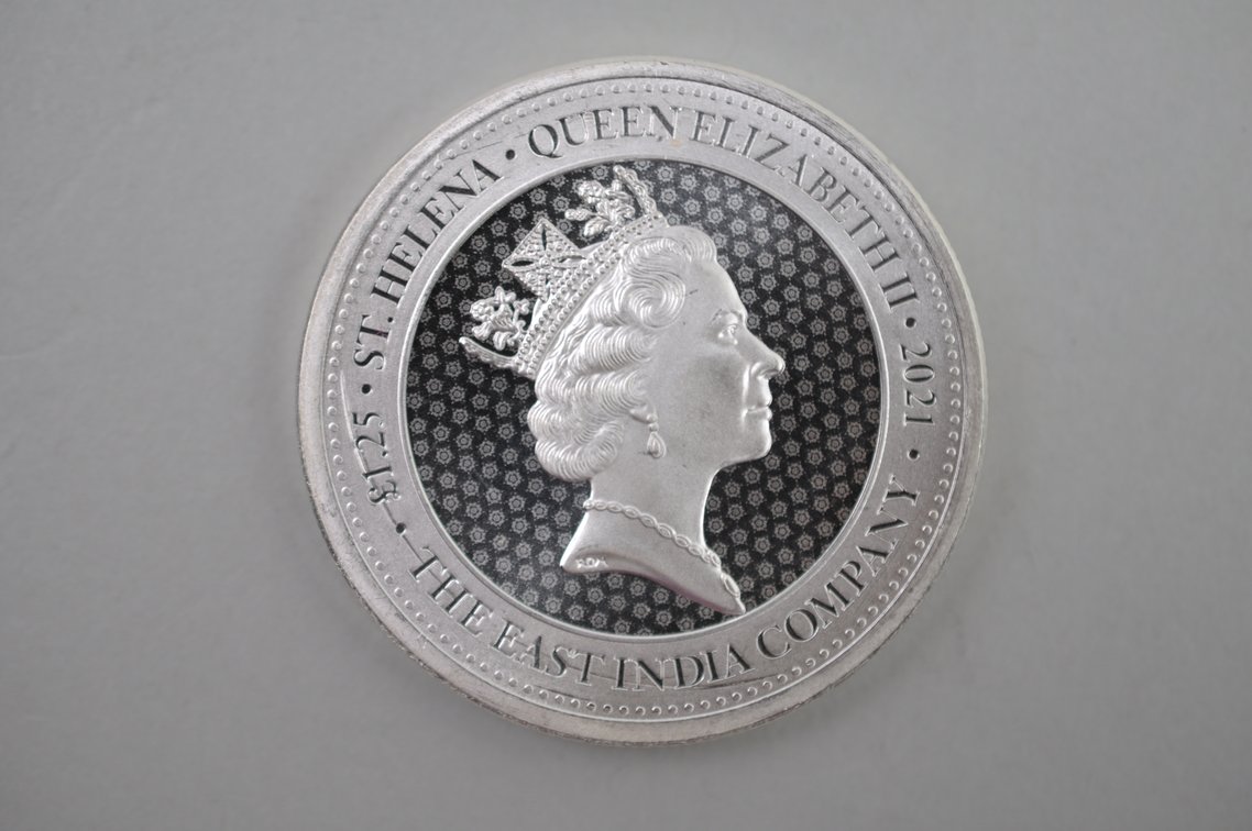 2021 St. Helena Queen Elizabeth II Silver Coins