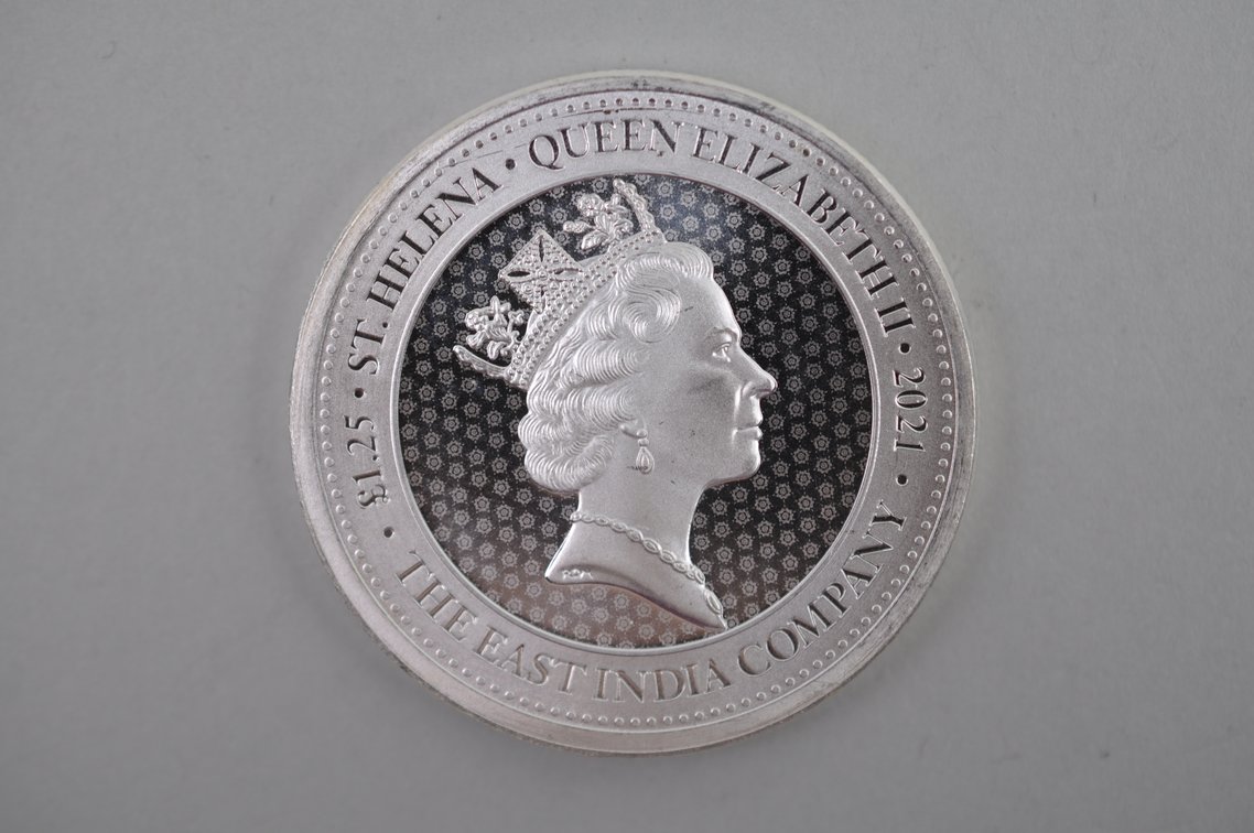 2021 St. Helena Queen Elizabeth II Silver Coins