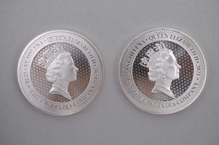 2021 St. Helena Queen Elizabeth II Silver Coins