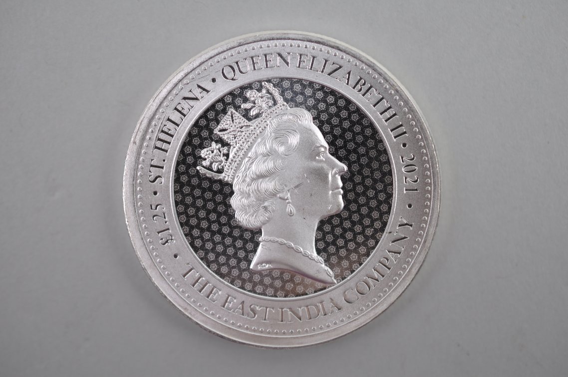 2021 St. Helena Queen Elizabeth II Silver Coins