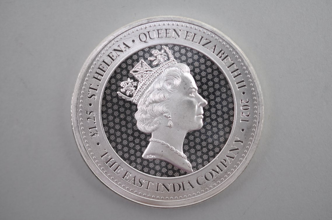 2021 St. Helena Queen Elizabeth II Silver Coins