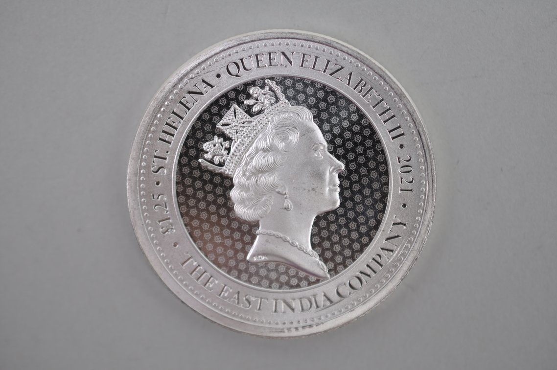 2021 St. Helena Queen Elizabeth II Silver Coins