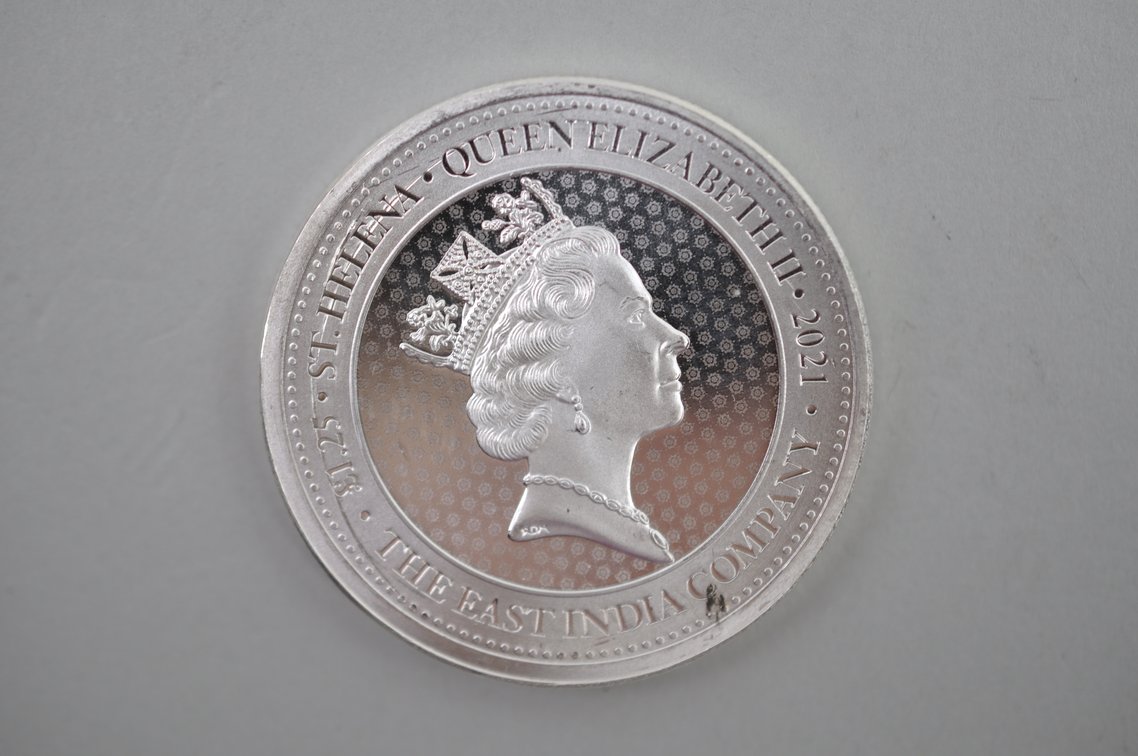 2021 St. Helena Queen Elizabeth II Silver Coins