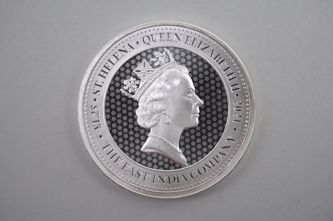 2021 St. Helena Queen Elizabeth II Silver Coins
