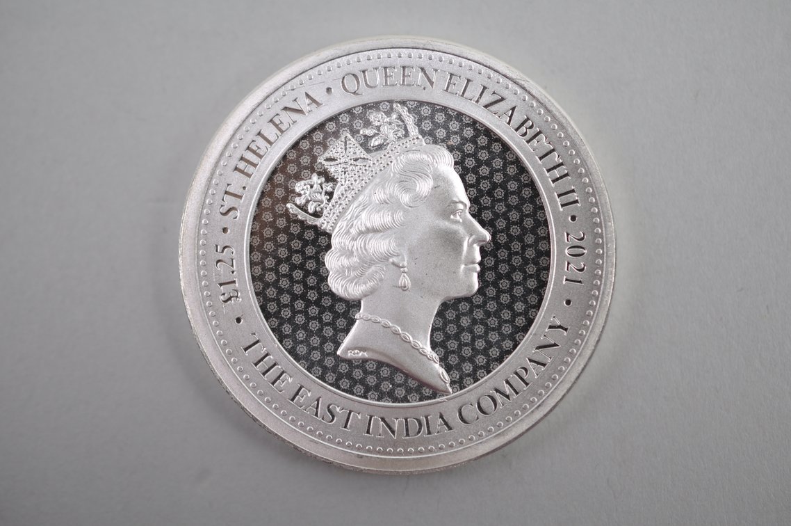 2021 St. Helena Queen Elizabeth II Silver Coins