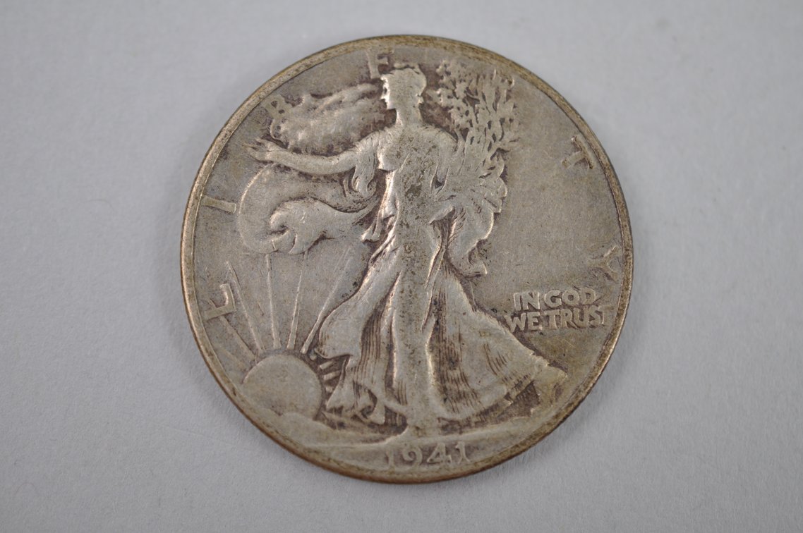 Walking Liberty Silver Half Dollar Coins