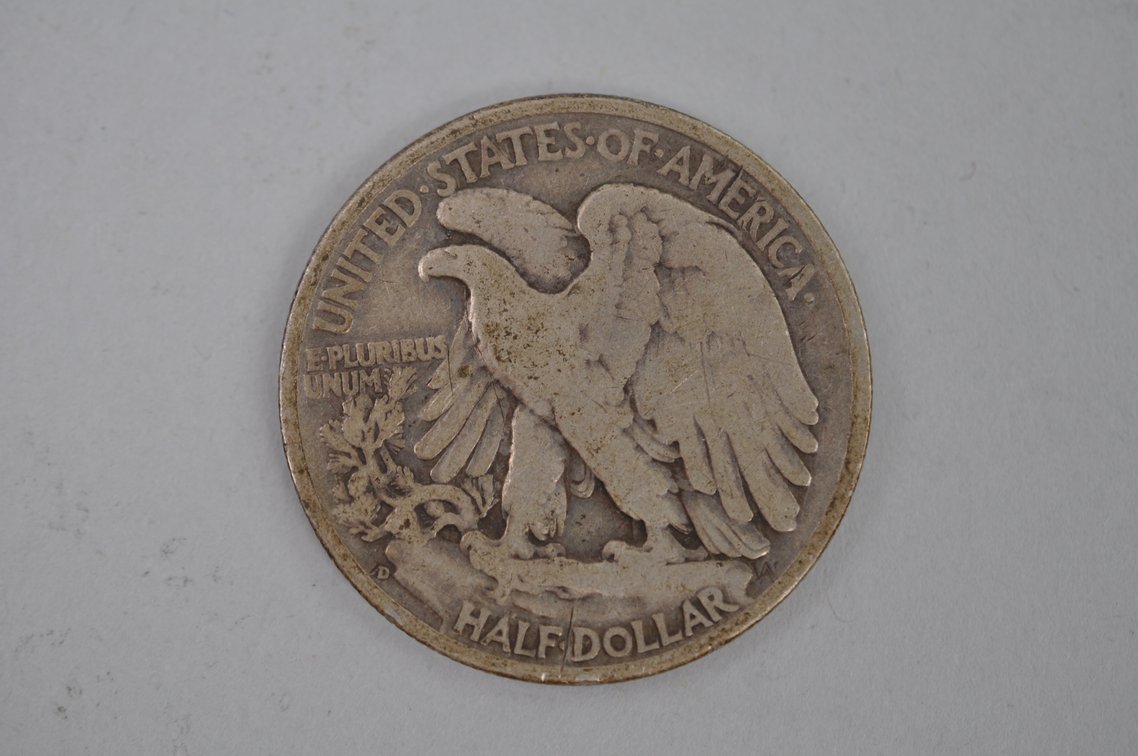 Walking Liberty Silver Half Dollar Coins, photo 11 of 13