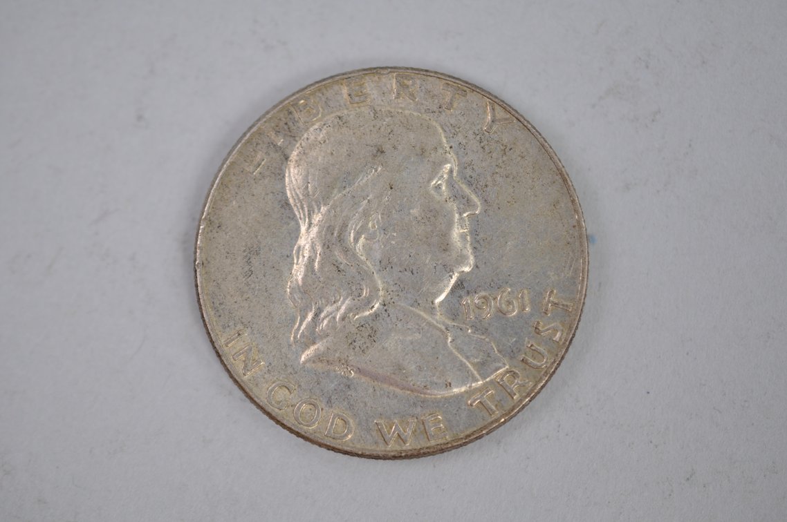 1962 U.S. Mint Set & Eight Franklin Half Dollars
