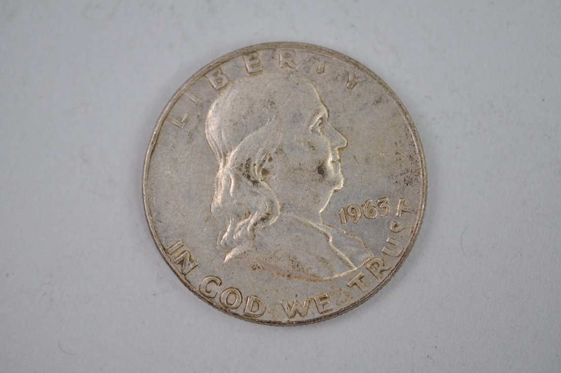 1962 U.S. Mint Set & Eight Franklin Half Dollars