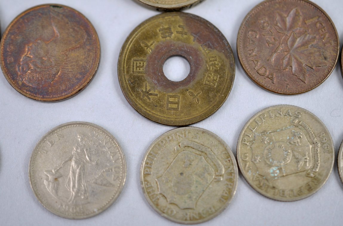 Great Britain Coin Set & World Currency Collection