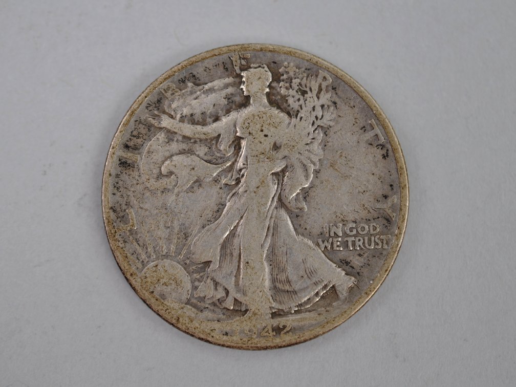 Walking Liberty Silver Half Dollar Coins, photo 10 of 13