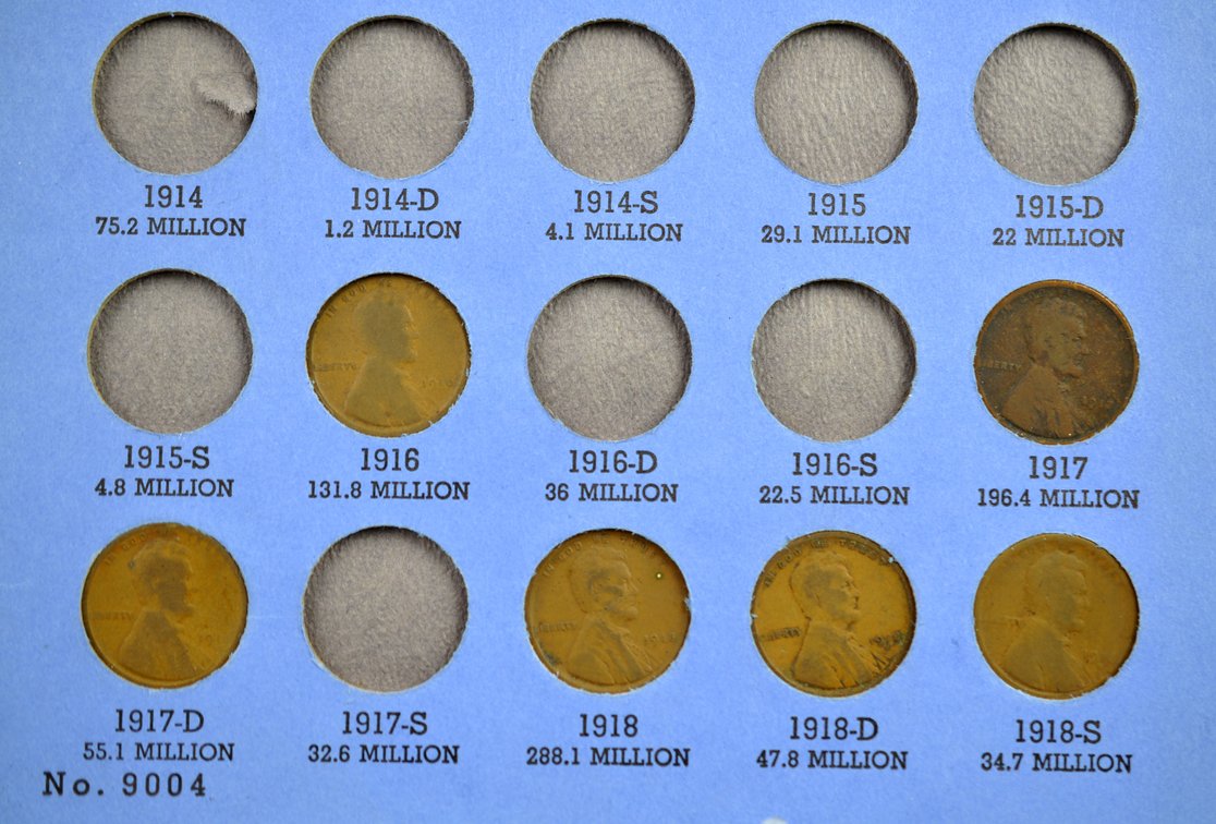 Lincoln Albums & Mixed US Coin Collection, photo 39 of 49