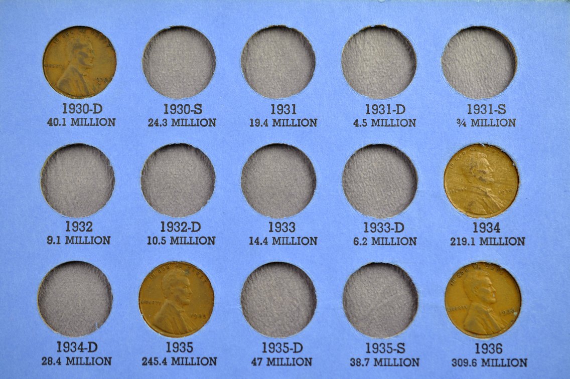 Lincoln Albums & Mixed US Coin Collection, photo 42 of 49