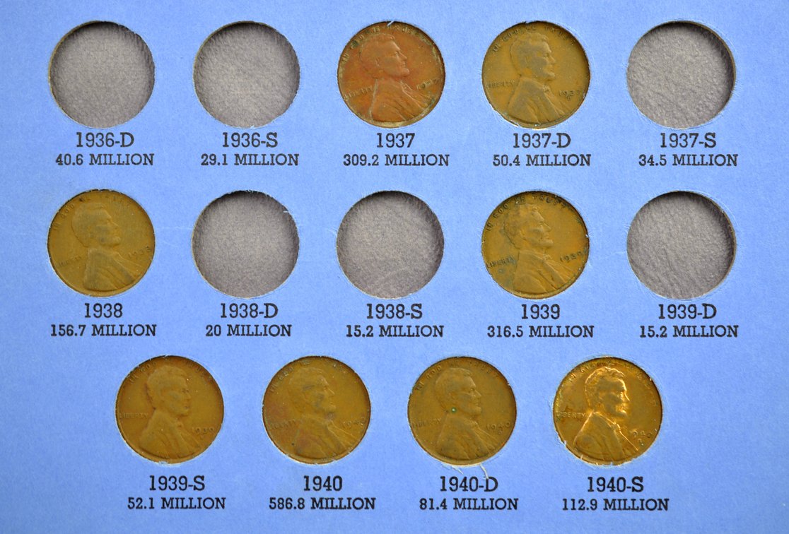 Lincoln Albums & Mixed US Coin Collection, photo 43 of 49
