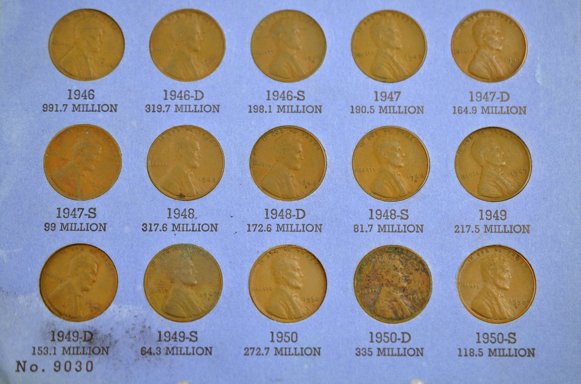 Lincoln Albums & Mixed US Coin Collection, photo 45 of 49