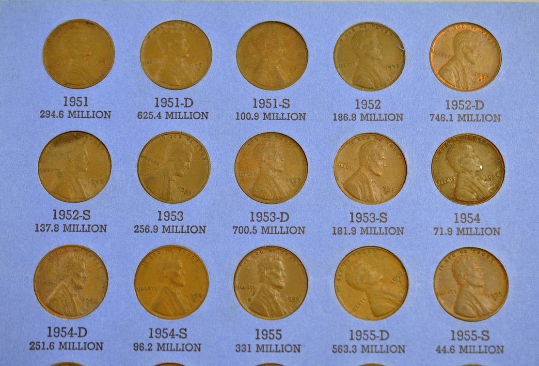 Lincoln Albums & Mixed US Coin Collection, photo 46 of 49