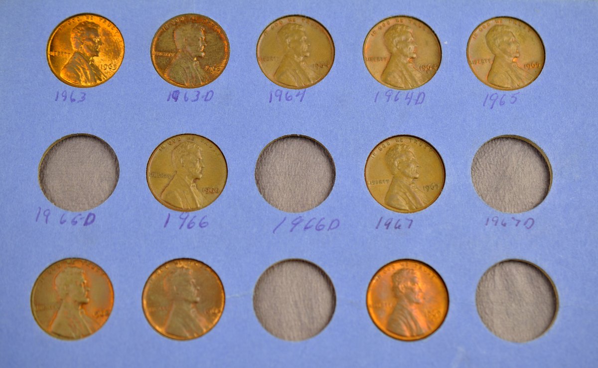 Lincoln Albums & Mixed US Coin Collection, photo 48 of 49