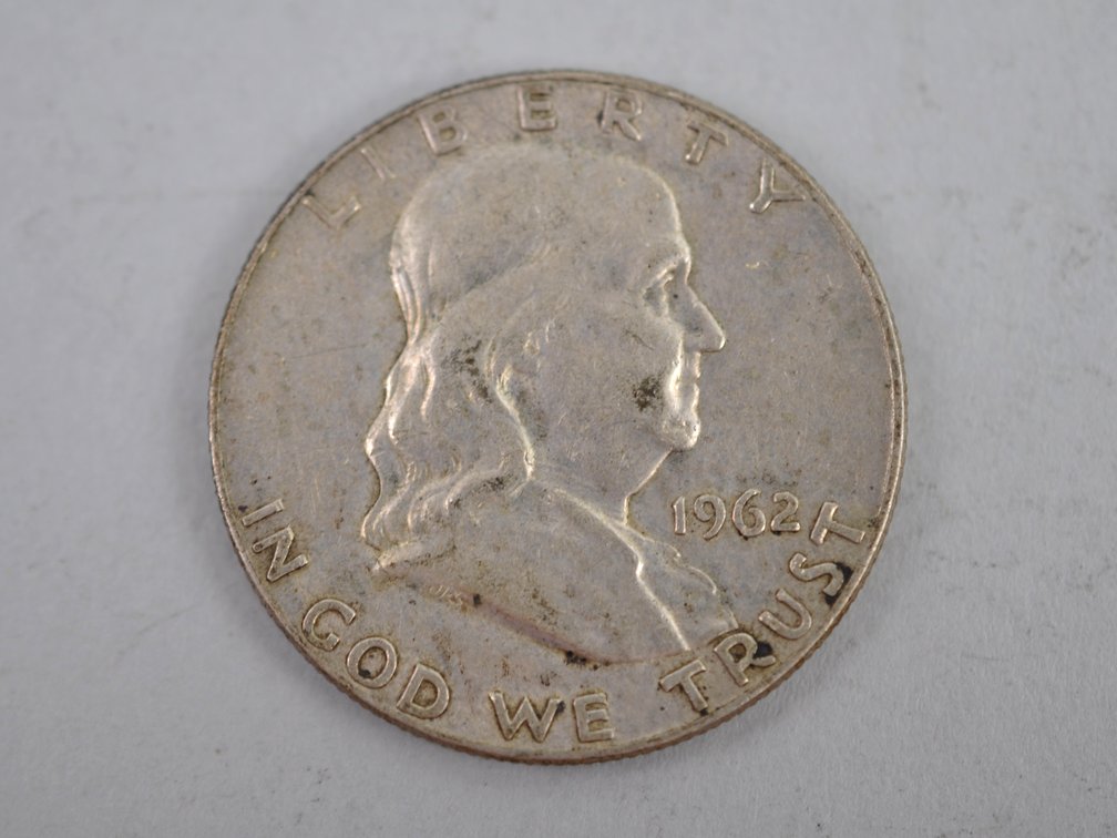 1962 U.S. Mint Set & Eight Franklin Half Dollars, photo 14 of 19