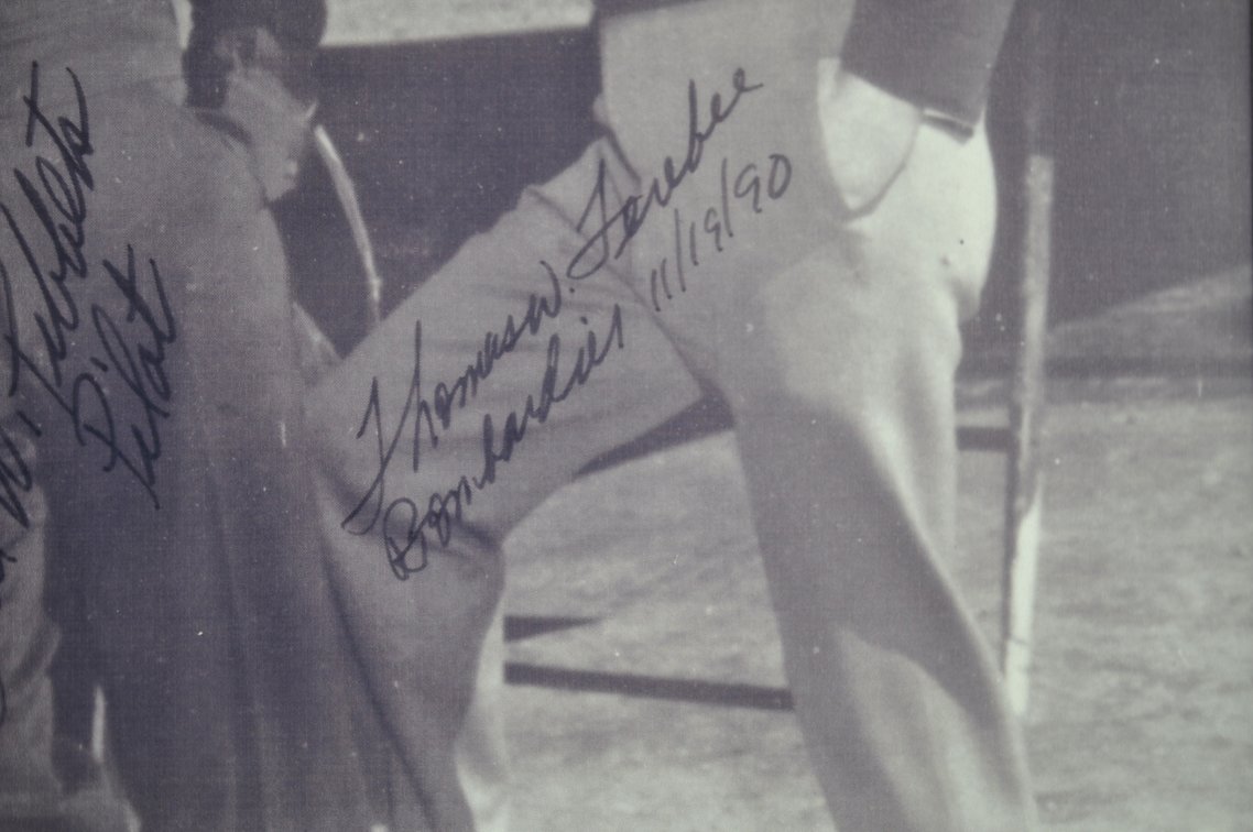 Enola Gay Crew Signed WWII Photocopys
