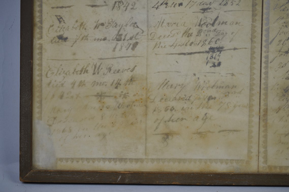 19th Century Family Bible Record Pages