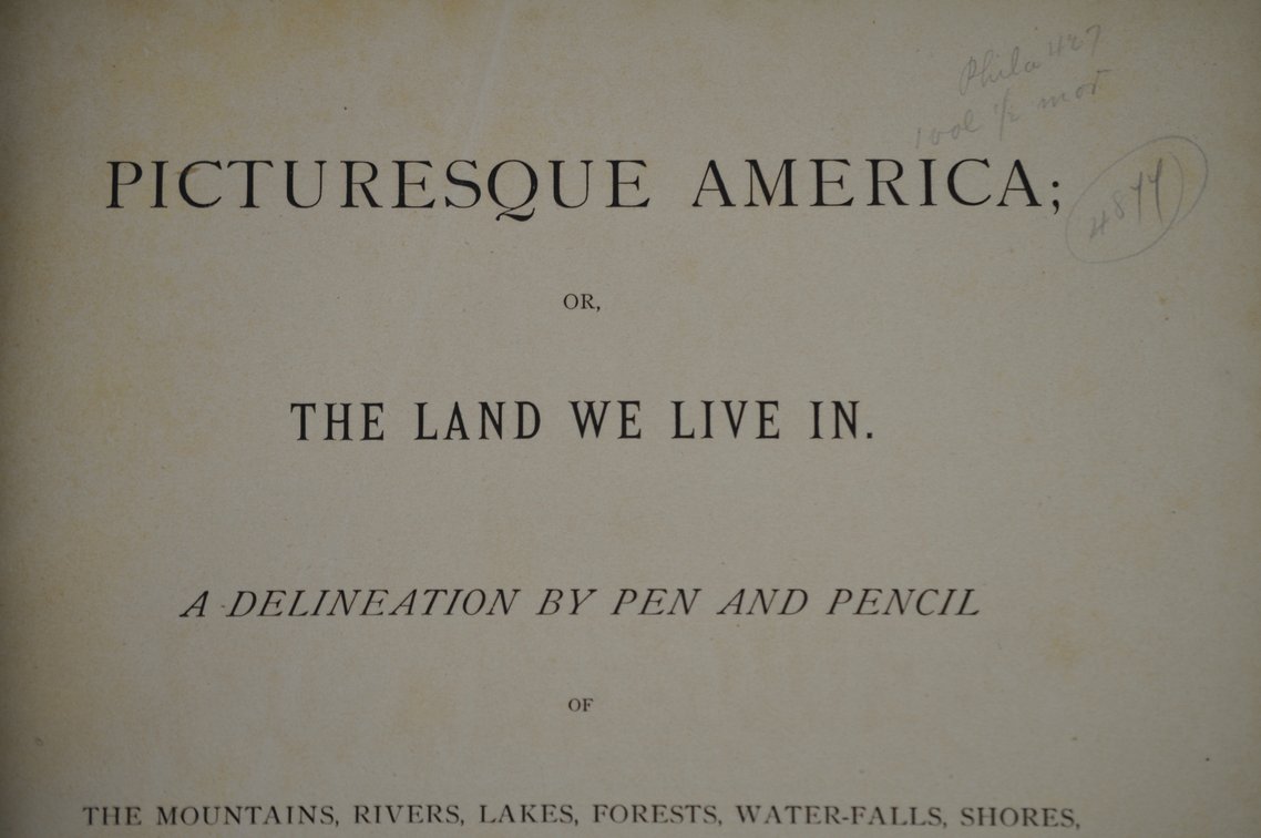 1872 Picturesque America Vol. 1 Book, photo 13 of 14