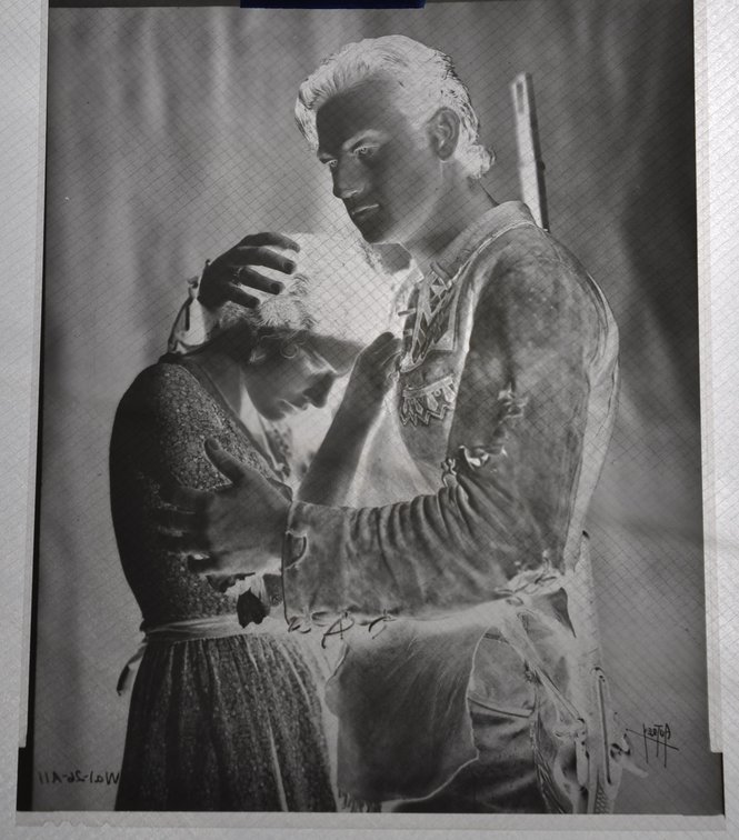 1930 John Wayne Big Trail Photo Negative