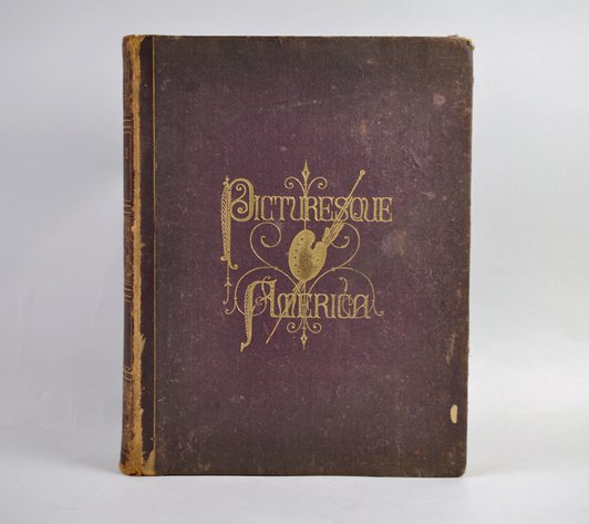 1872 Picturesque America Vol. 1 Book