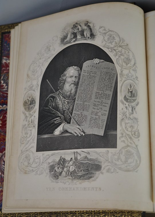 1877 A.J. Holman & Co. Holy Bible, photo 14 of 17
