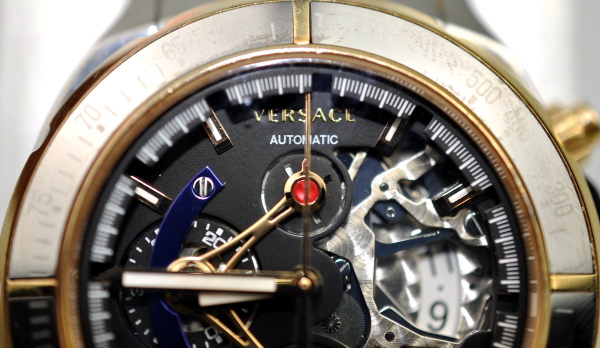 Versace DV One Skeleton Chronograph Limited Edition Watch 464/500
