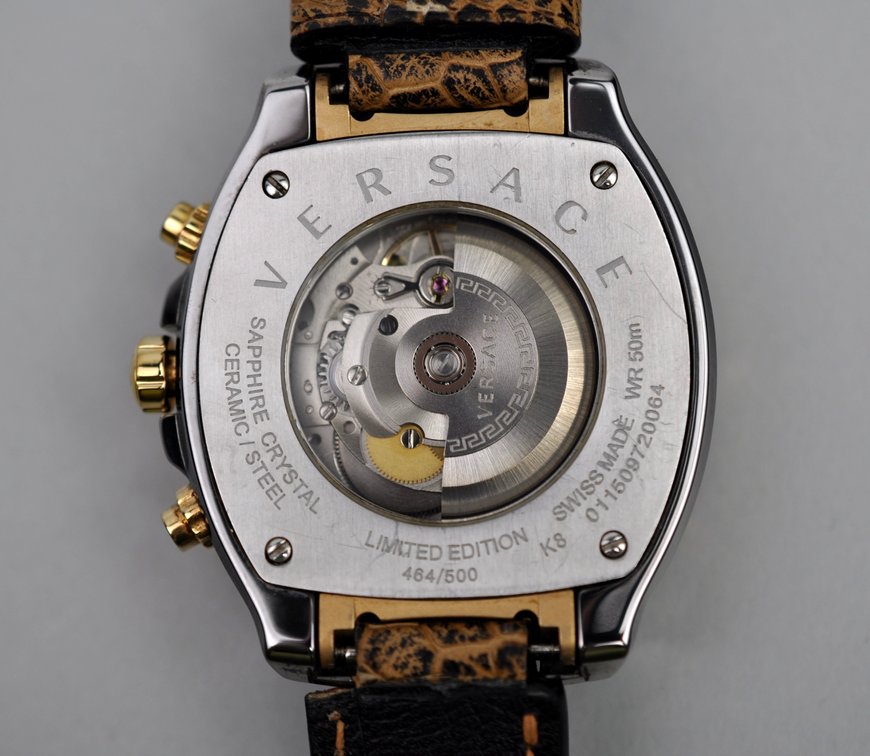Versace DV One Skeleton Chronograph Limited Edition Watch 464/500, photo 15 of 20