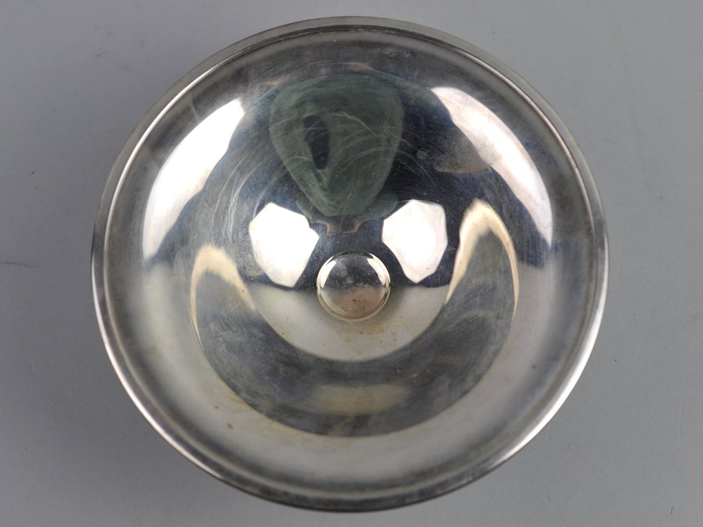 Silver Weighted Candy Dish, Creamer, and Sugar Bowl, photo 4 of 20