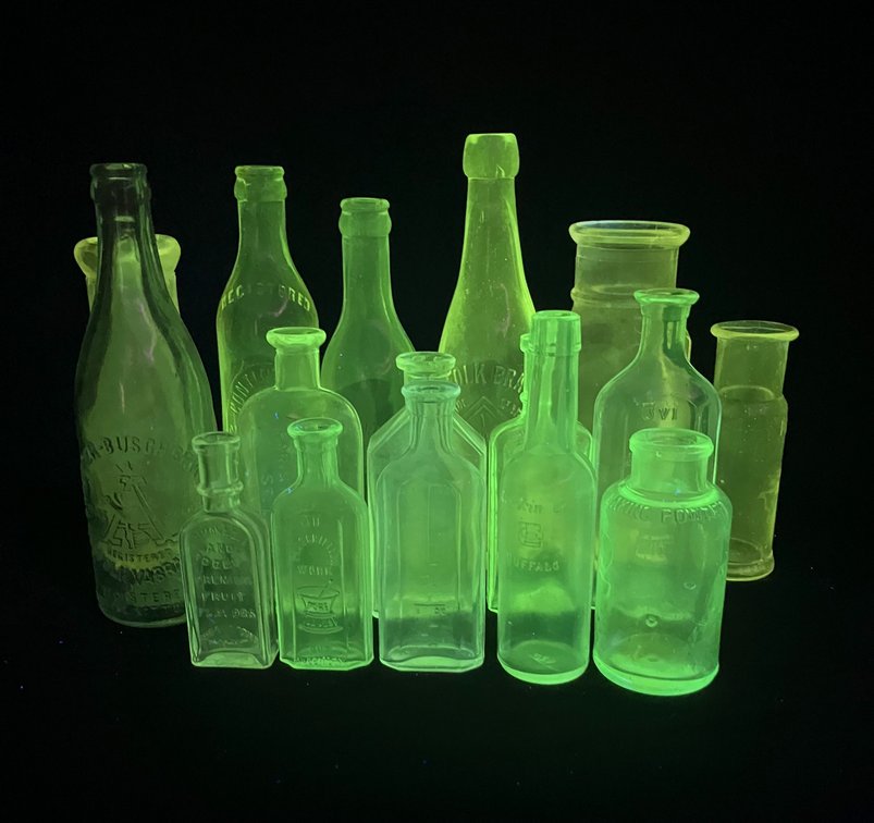 Manganese Glass Bottles