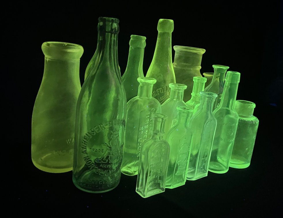 Manganese Glass Bottles