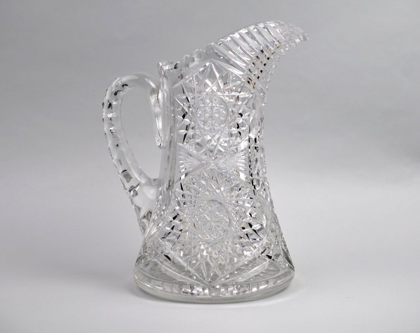 Crystal Hand-Cut Pitcher